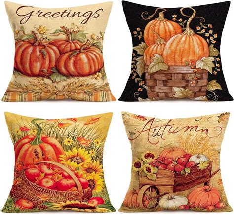 amazon fall throw pillows|fall pillows decorative throw.